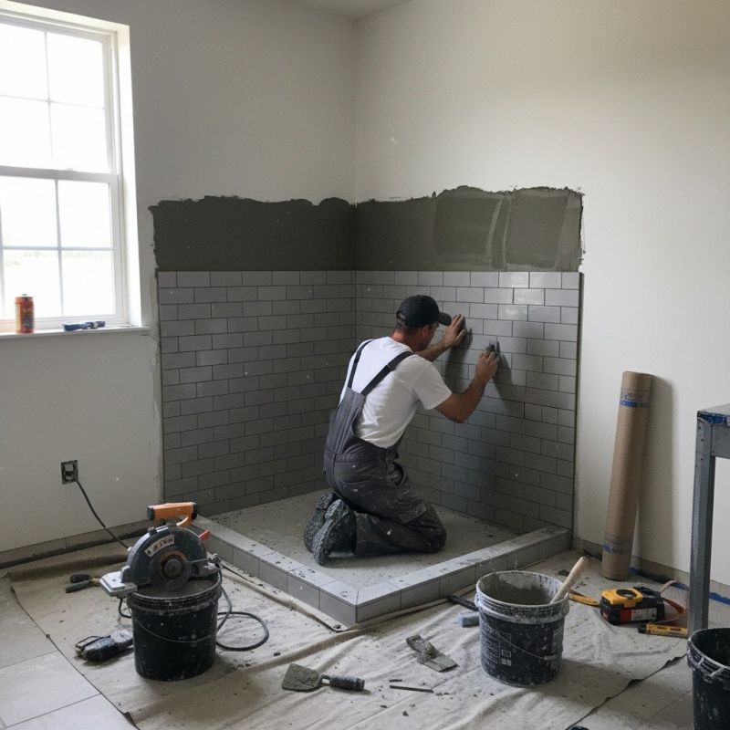 Tile Surround Installation
